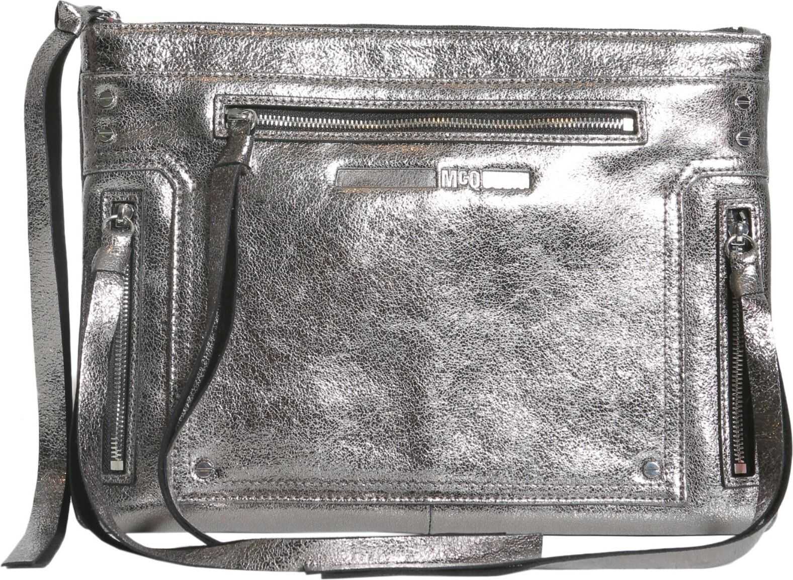 MCQ Alexander McQueen Loveless Pouch SILVER