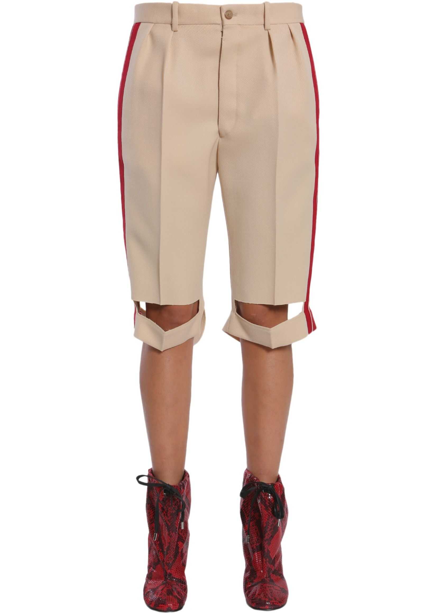 Bermuda Shorts With Side Bands
