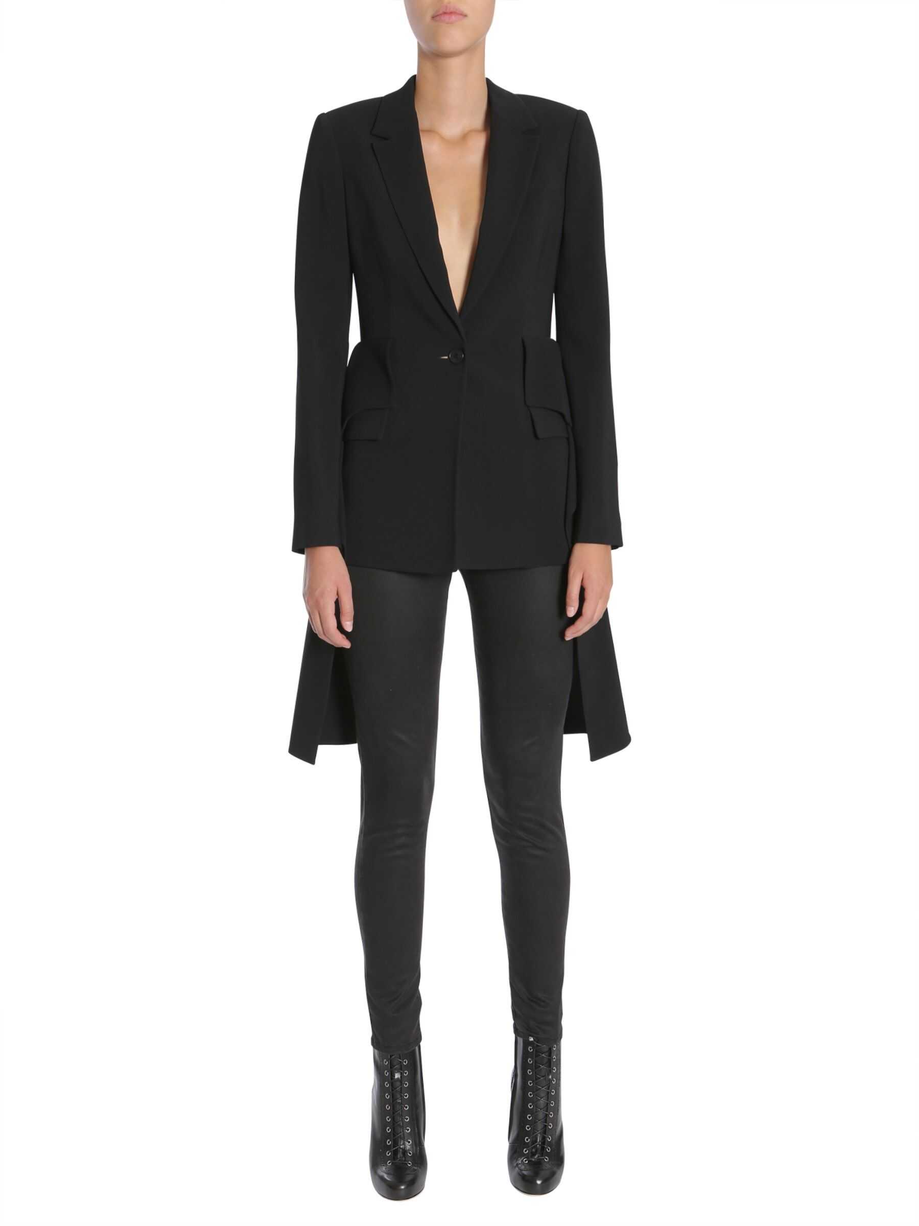 Givenchy Ruffled Jacket BLACK