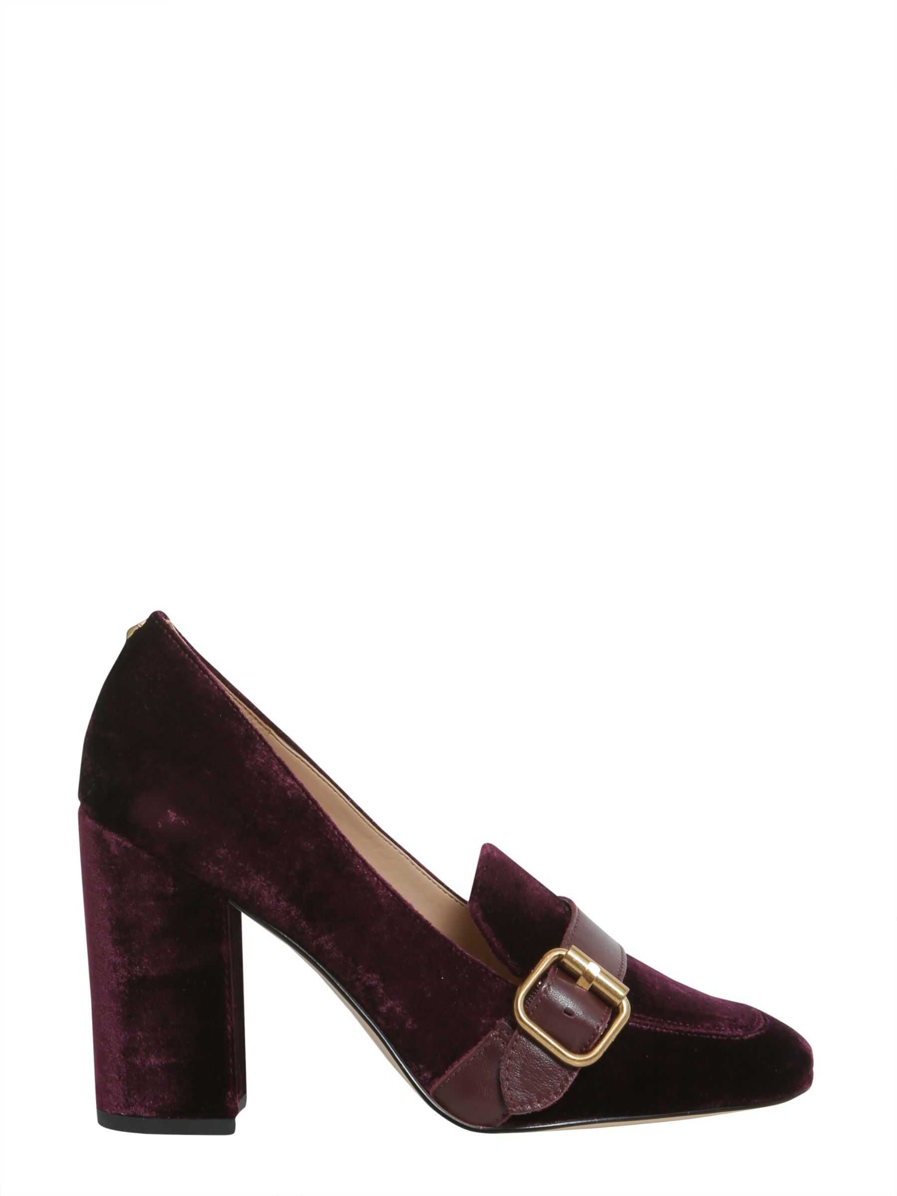 Pantof Sam Edelman Ellison Loafers With Heel BORDEAUX