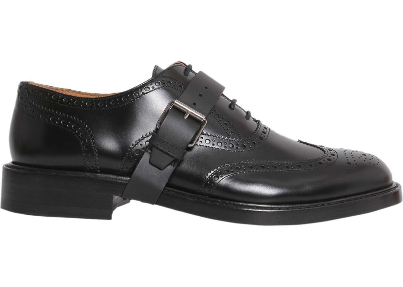 Valentino Garavani Oxford Lace-Up Shoes BLACK