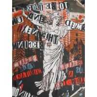 Fulare Printed Scarf Barbati