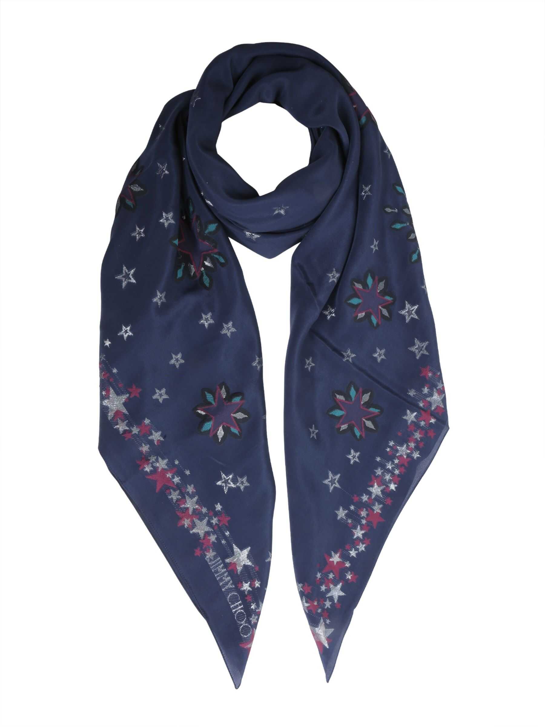 Metallic Stars Foulard