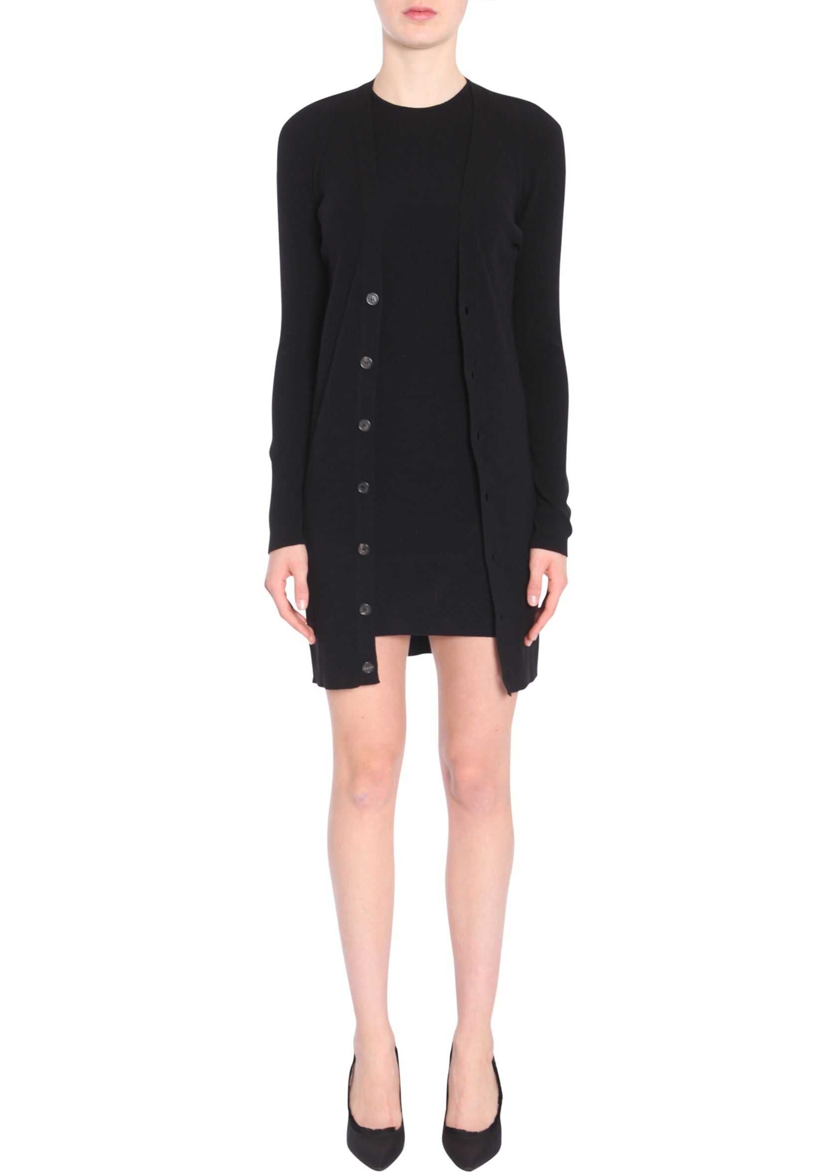DSQUARED2 Long Cardigan BLACK