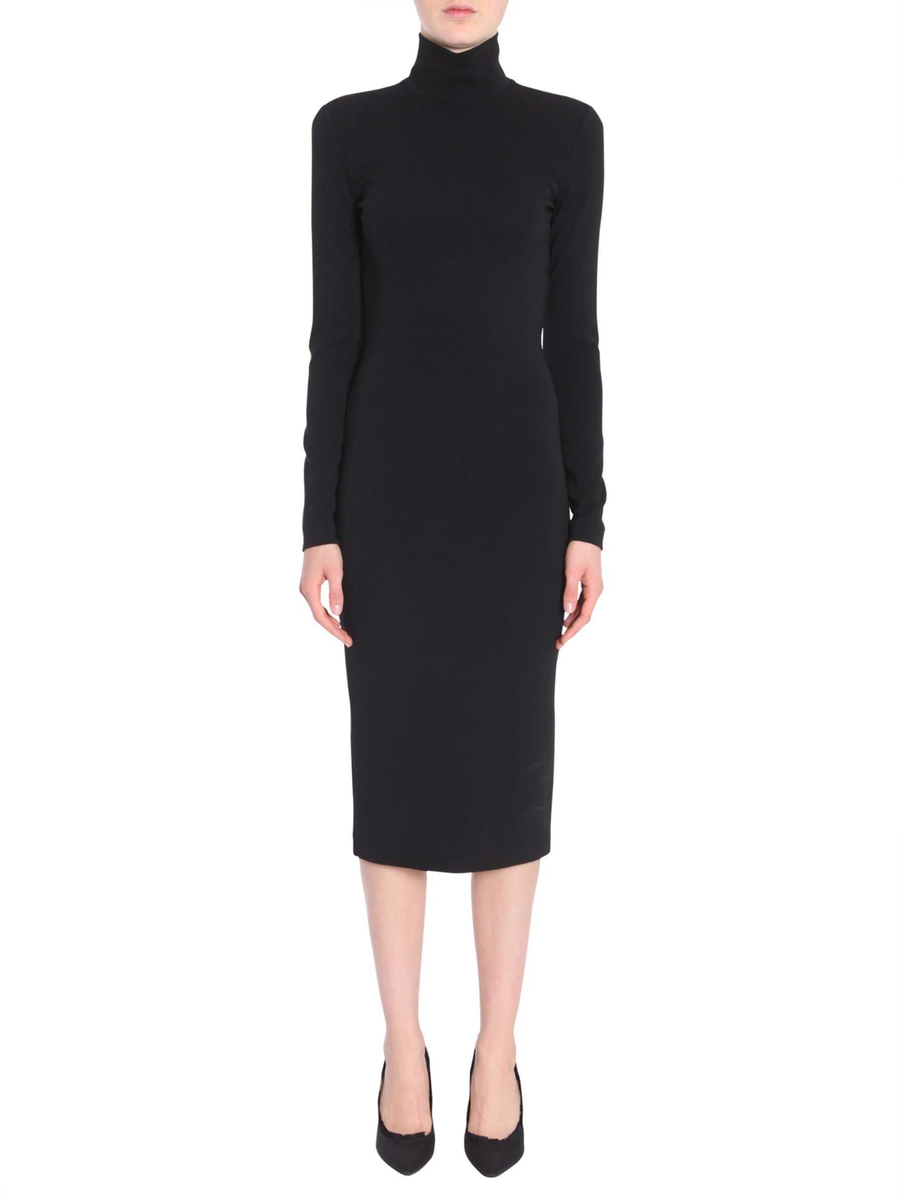 DSQUARED2 Turtleneck Dress BLACK