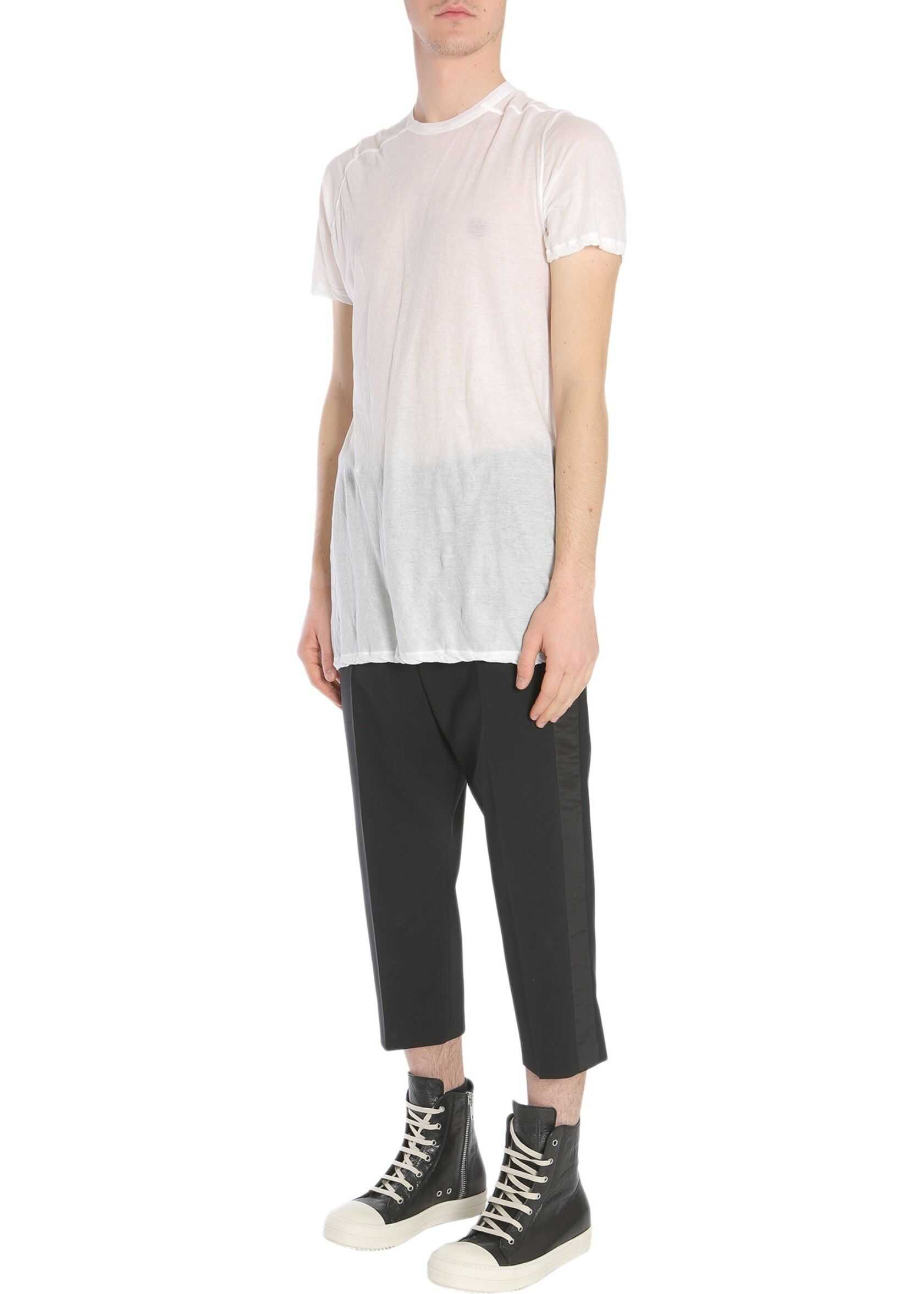 Rick Owens Level T T-Shirt WHITE