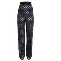 Pantaloni casual Polka Dot Organdie Trousers Femei