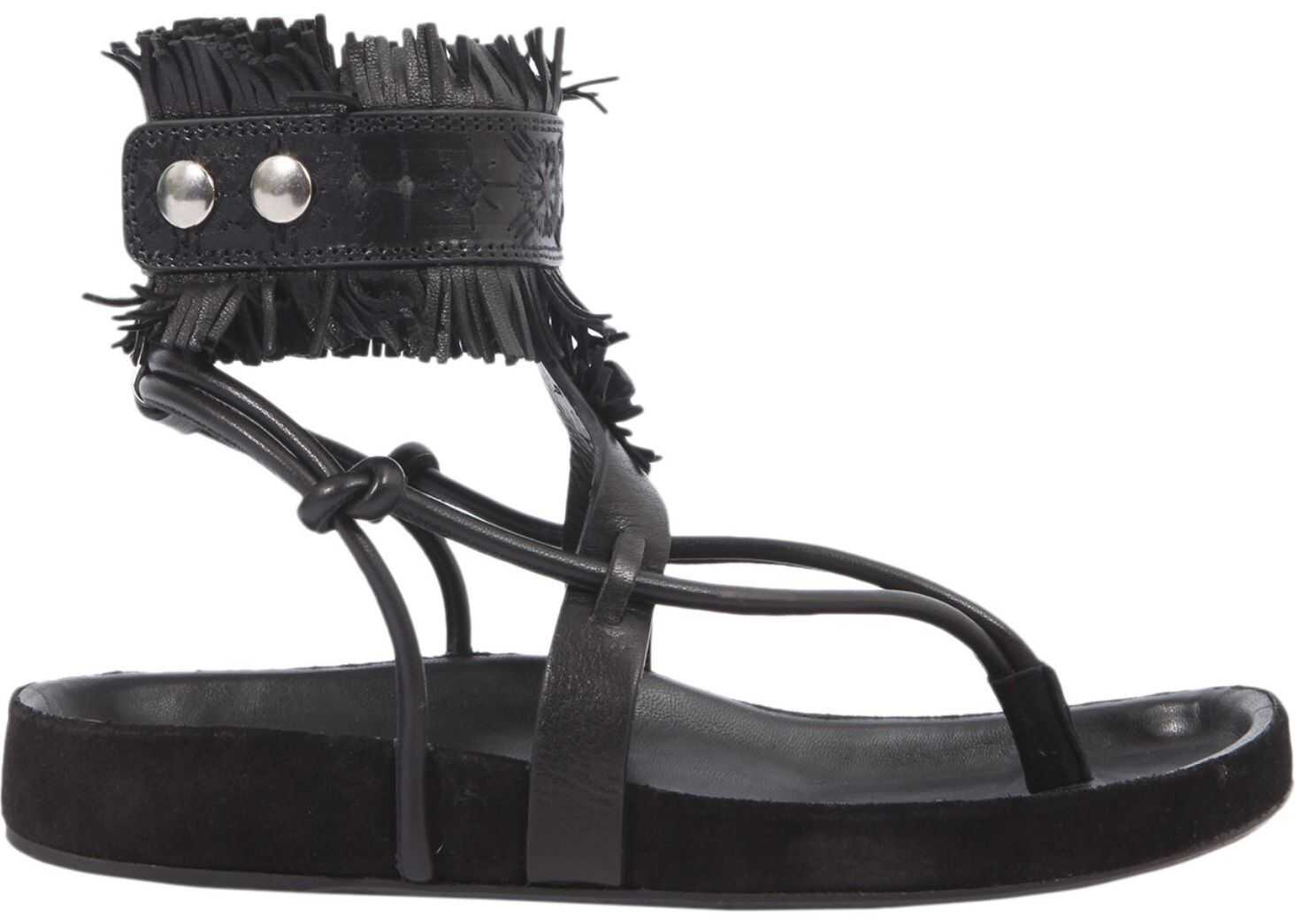 Isabel Marant Eliby Sandals BLACK