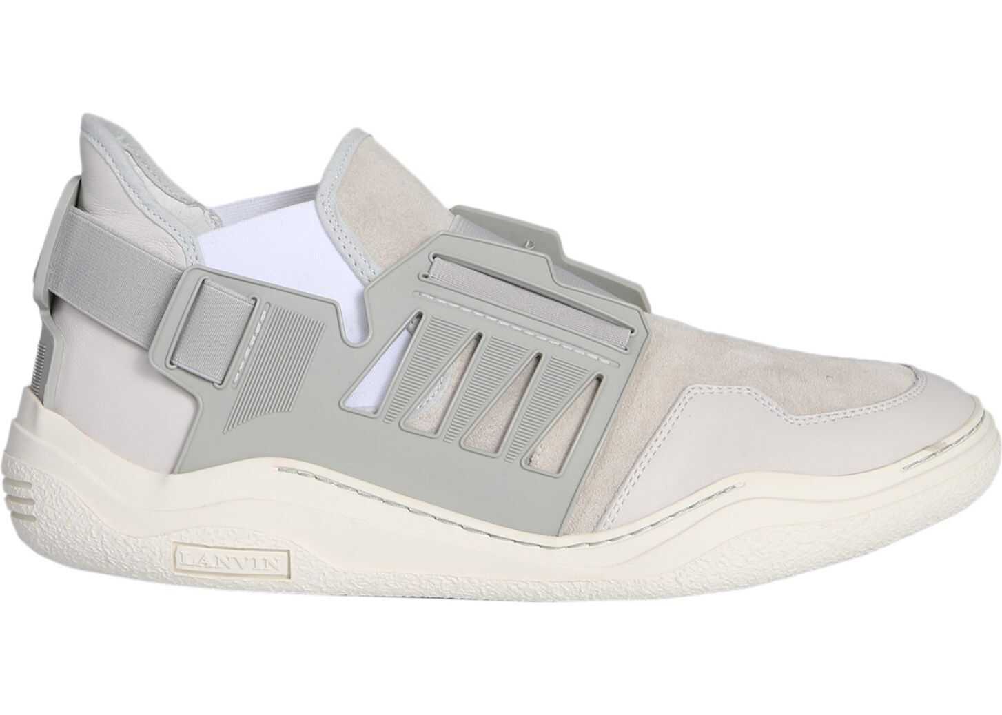 Lanvin Low Sneaker With Elastic Details DOVE