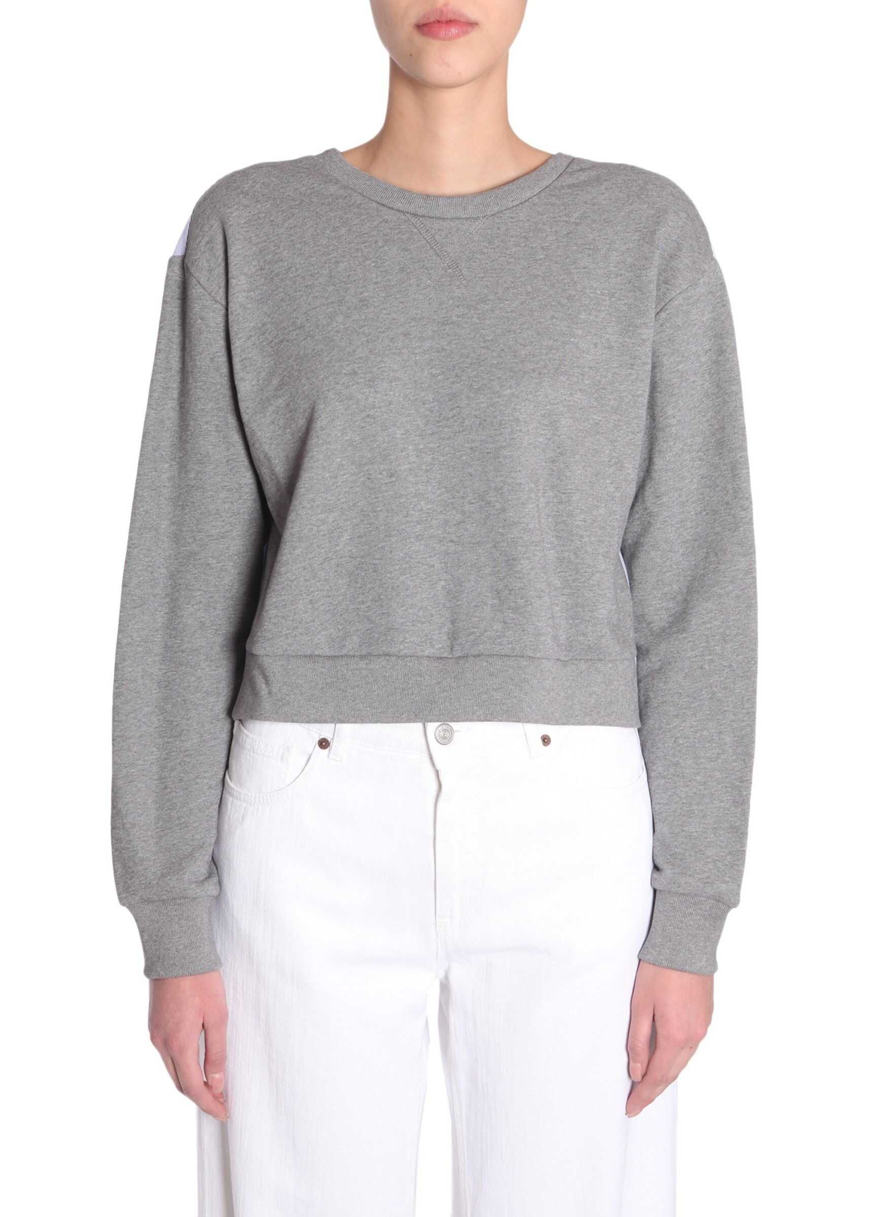 Bluza 3.1 Phillip Lim Cropped Sweatshirt GREY
