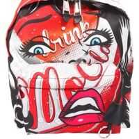 Rucsacuri Moschino Capsule Printed Backpack