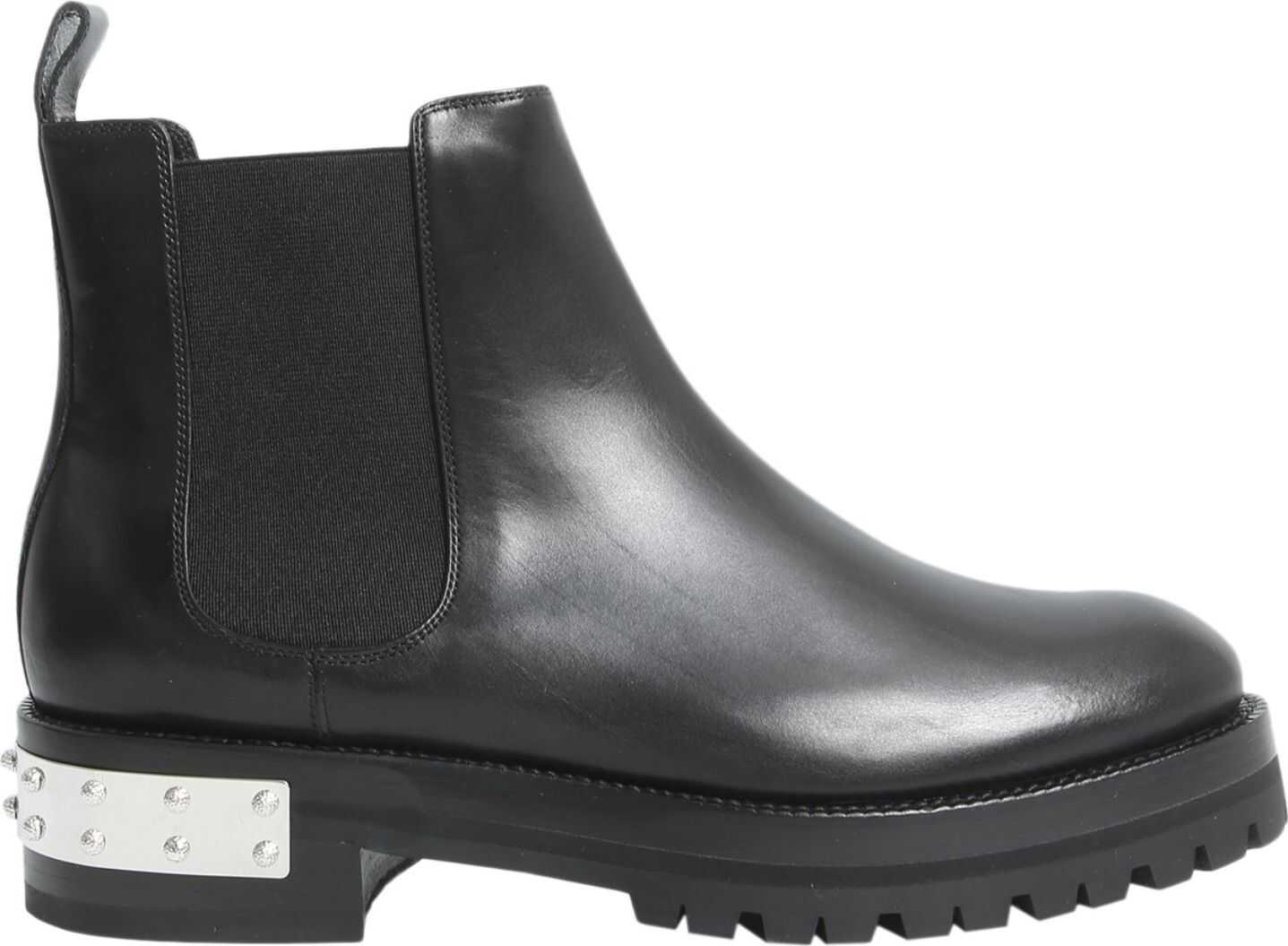 Cizma Alexander McQueen Mod Boots BLACK
