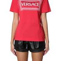 Tricouri T-Shirt With Embroidered 90S Logo Femei