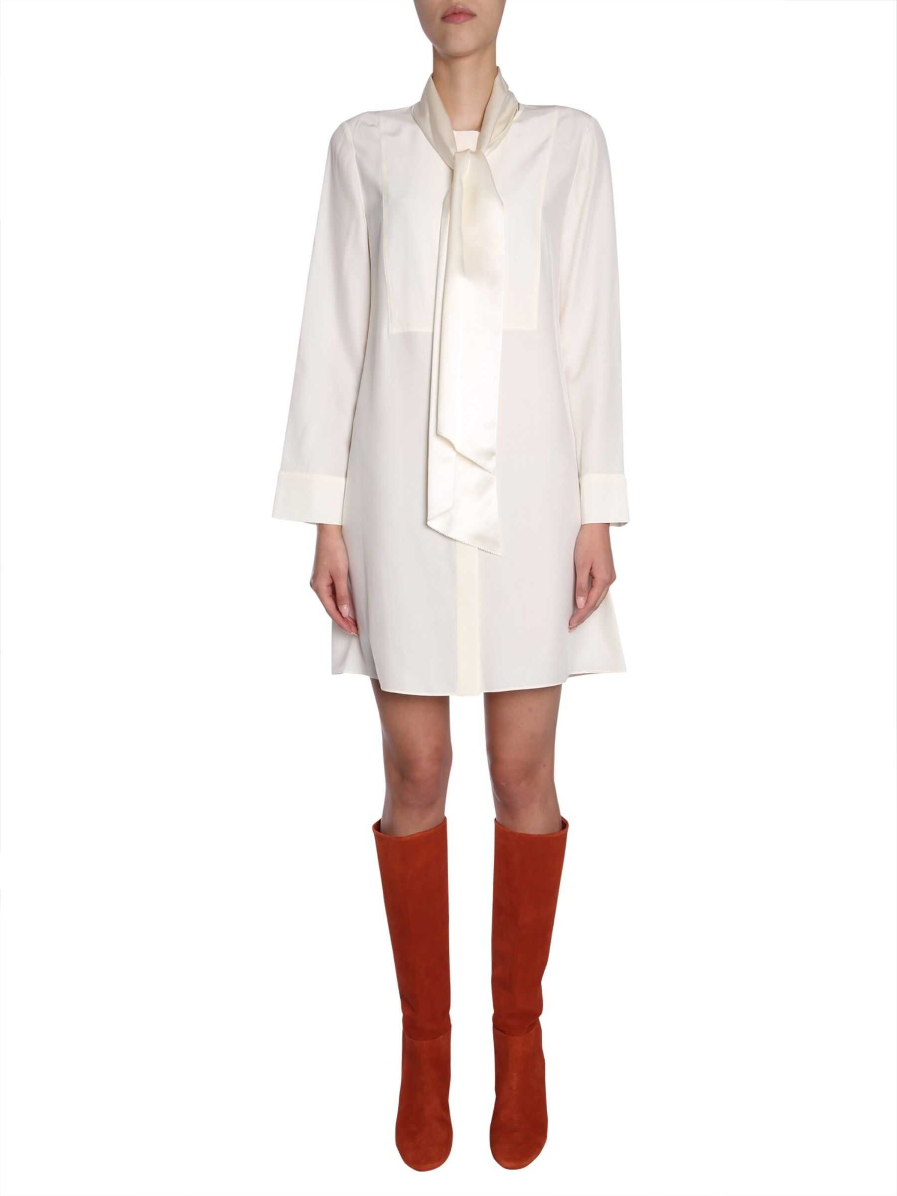 Tory Burch "Sophia" Dress WHITE