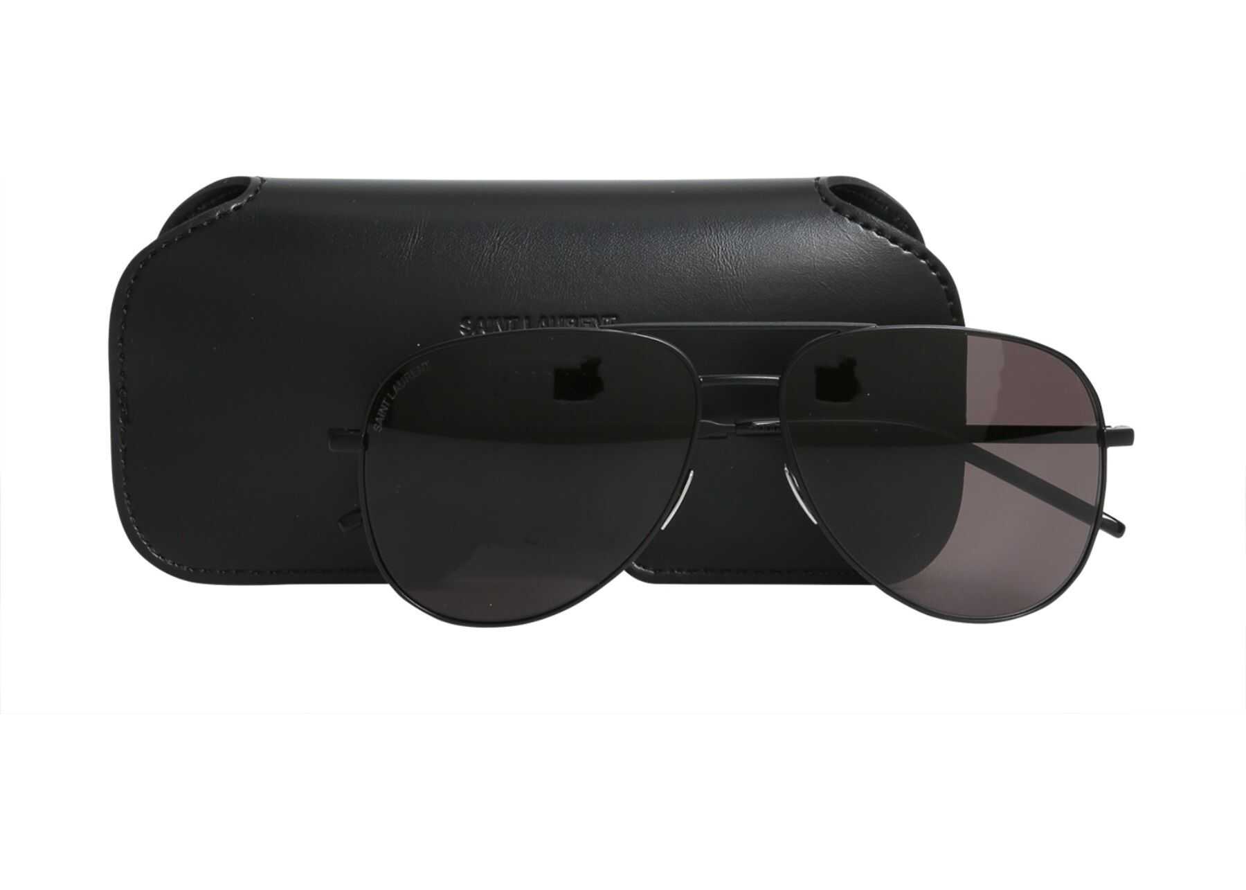 Saint Laurent Classic 11 Folk Sunglasses BLACK