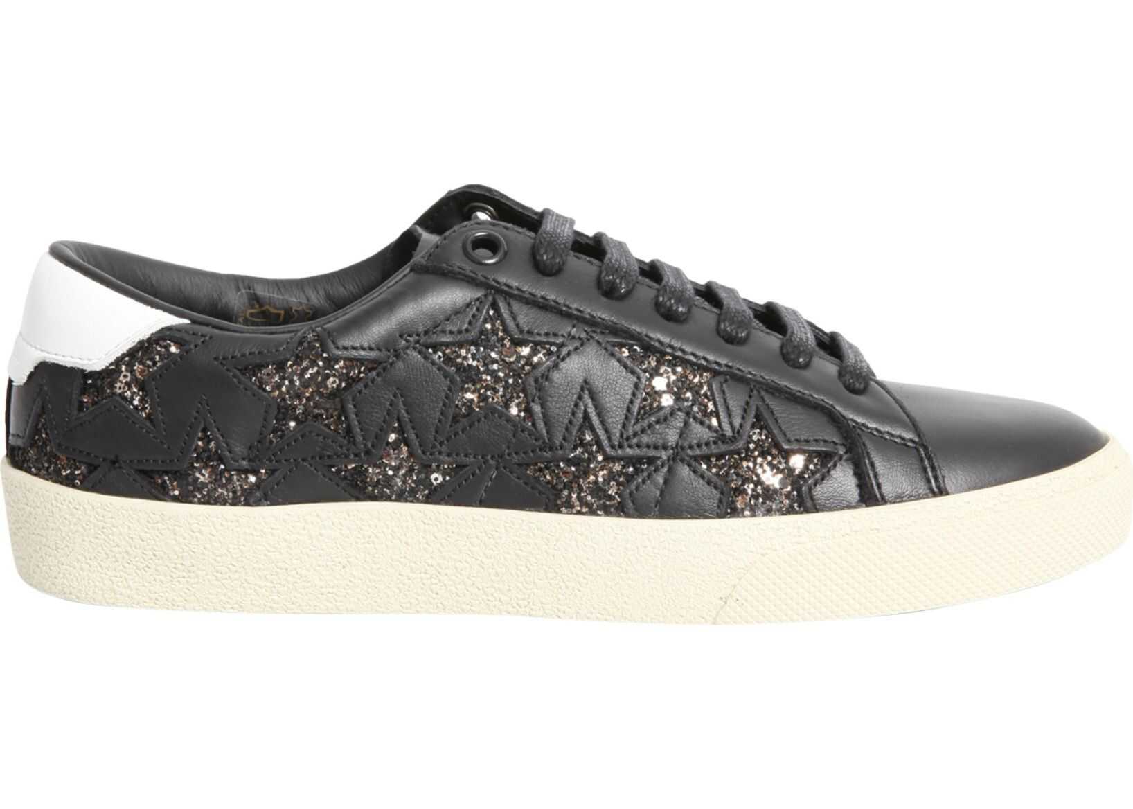 Saint Laurent Stars Sl/06 Sneakers BLACK