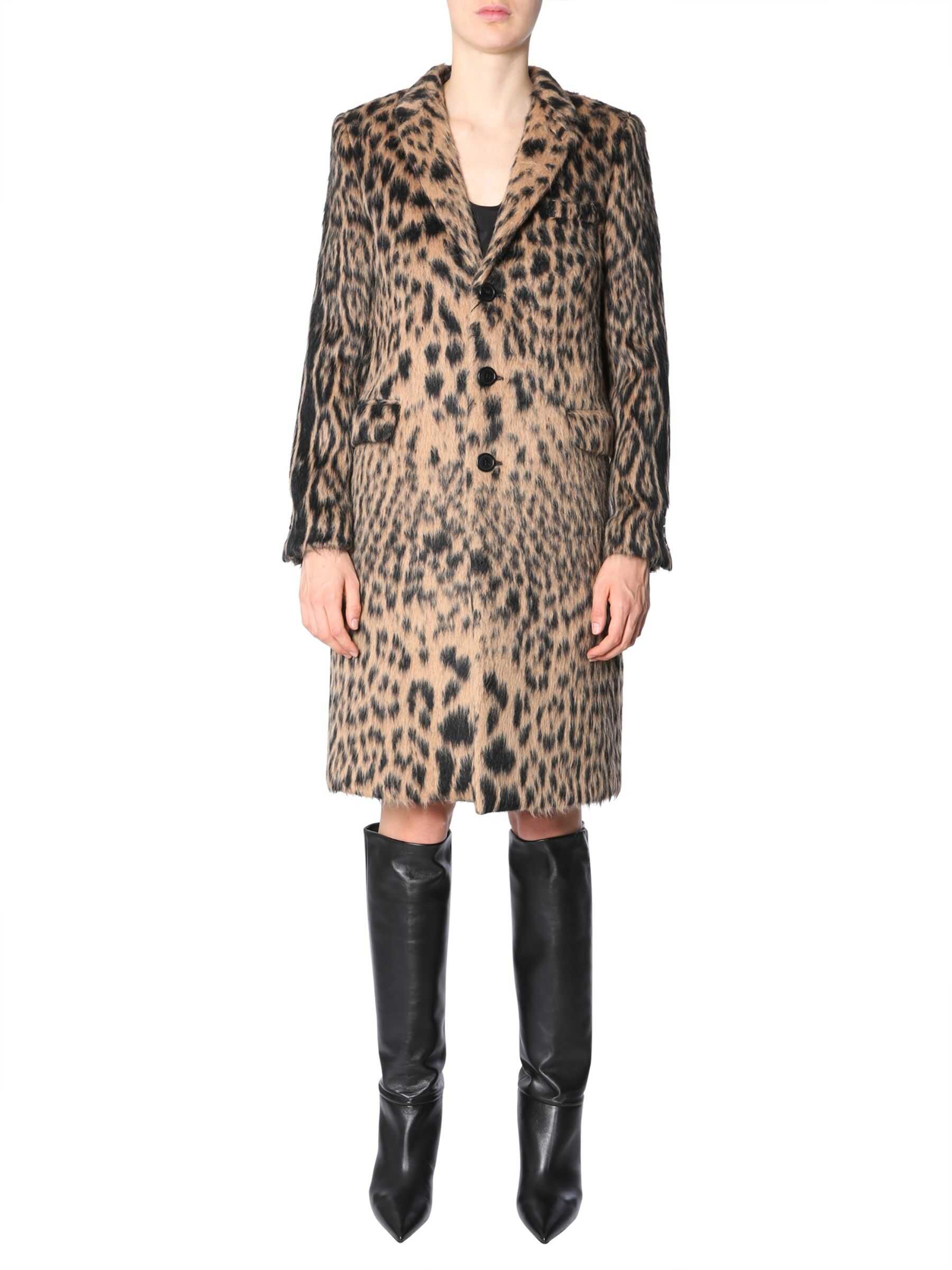 Saint Laurent Chesterfield Coat MULTICOLOUR