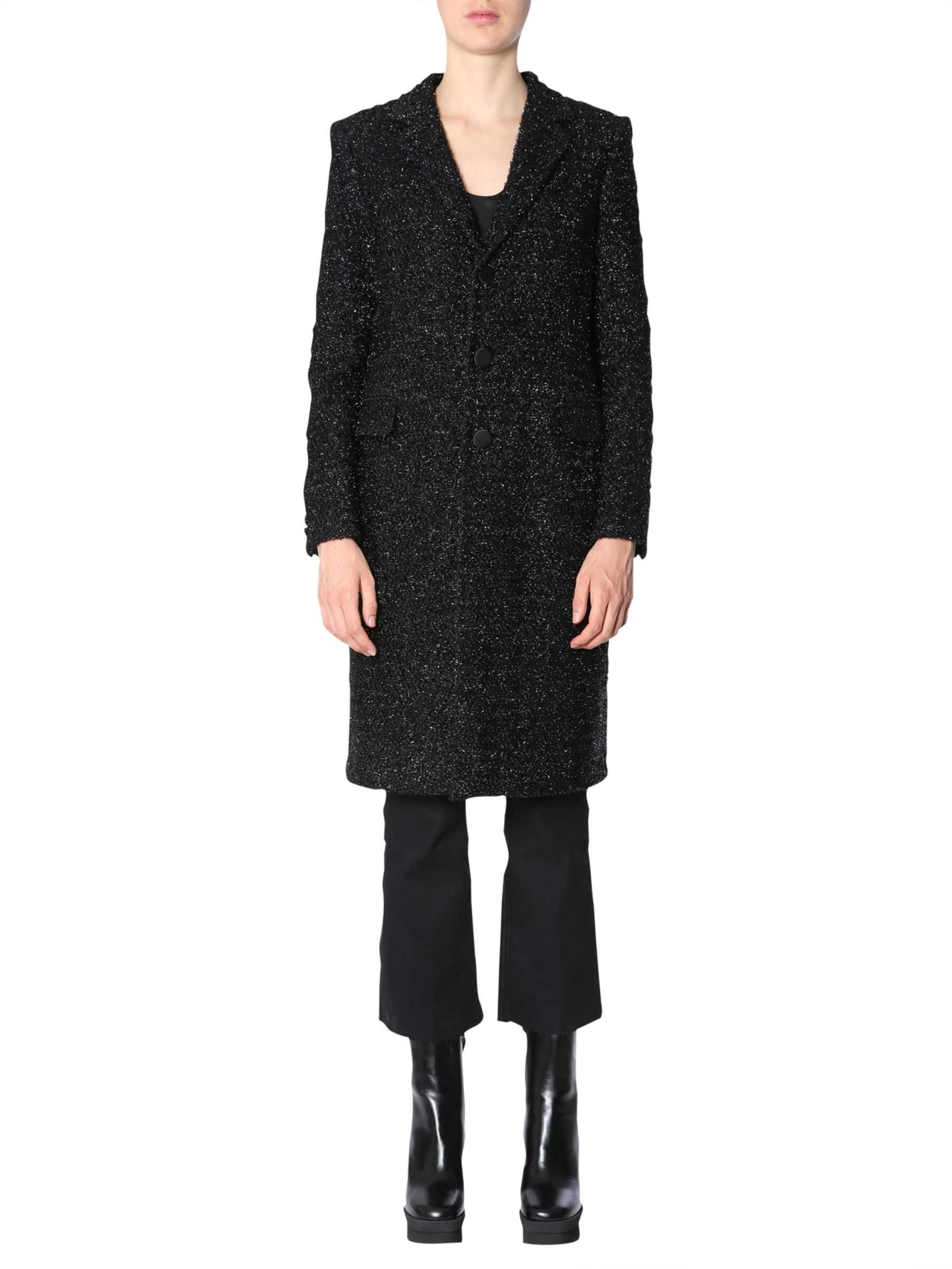 Saint Laurent Chesterfield Coat BLACK