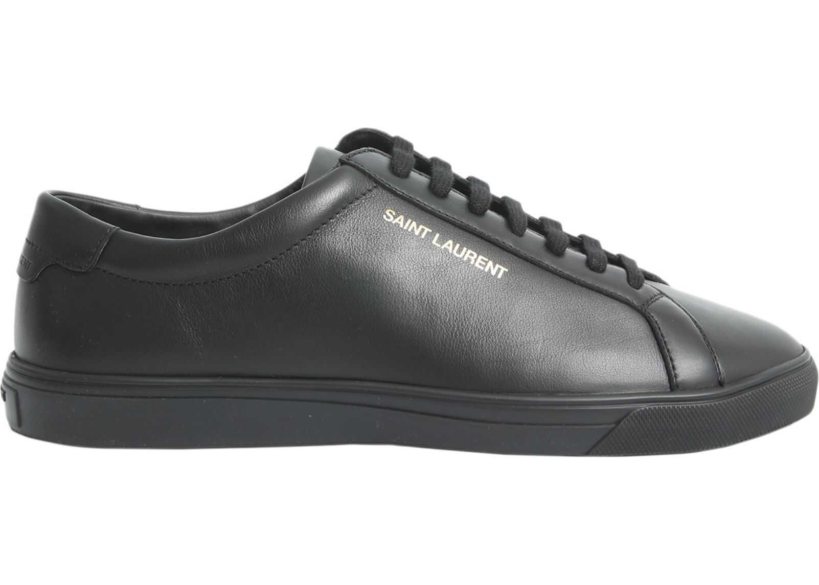 Saint Laurent Andy Low-Cut Sneaker BLACK