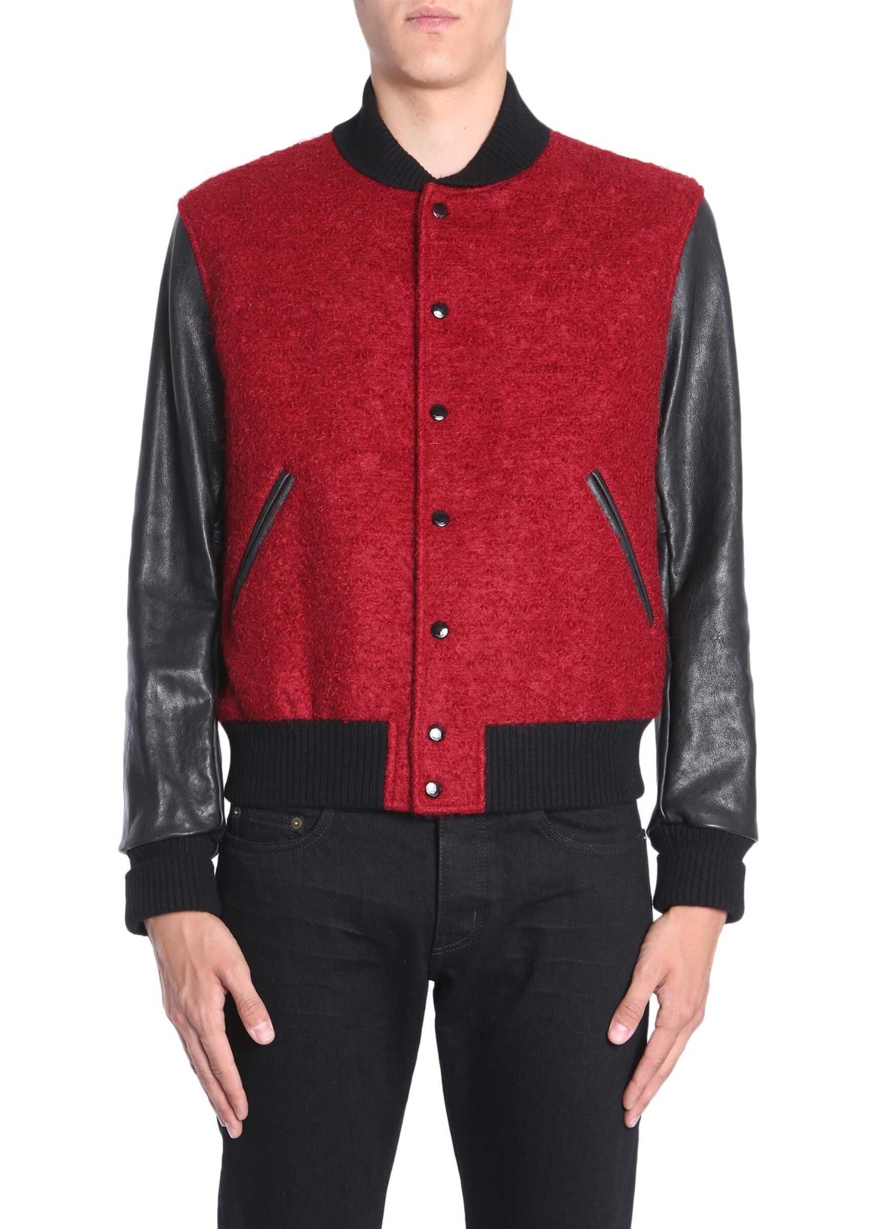 Varsity Jacket In Mohair