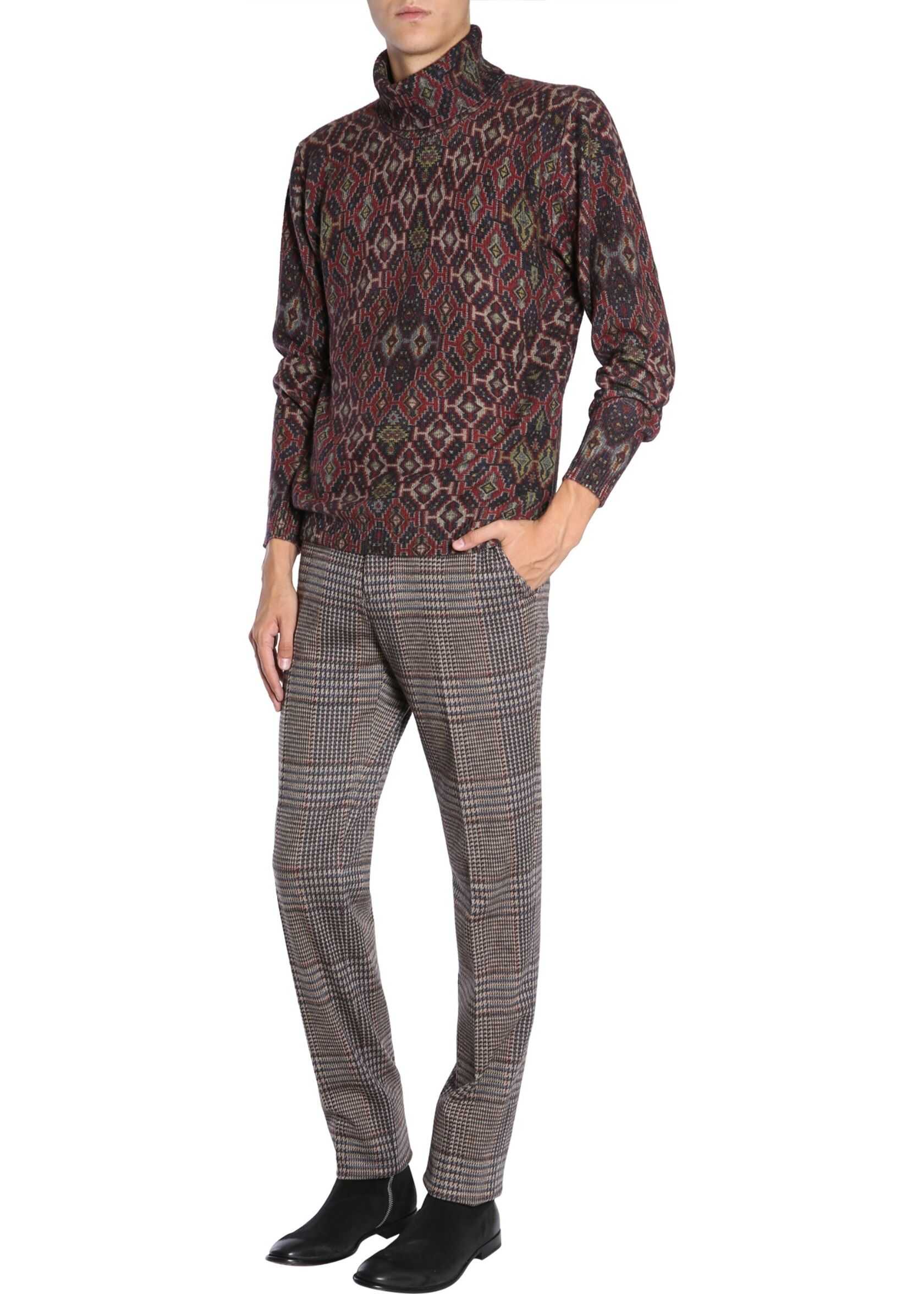 ETRO Turtleneck Jumper MULTICOLOUR