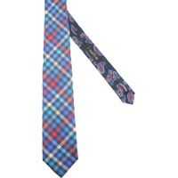 Cravate ETRO Two-Fabric Tie Barbati
