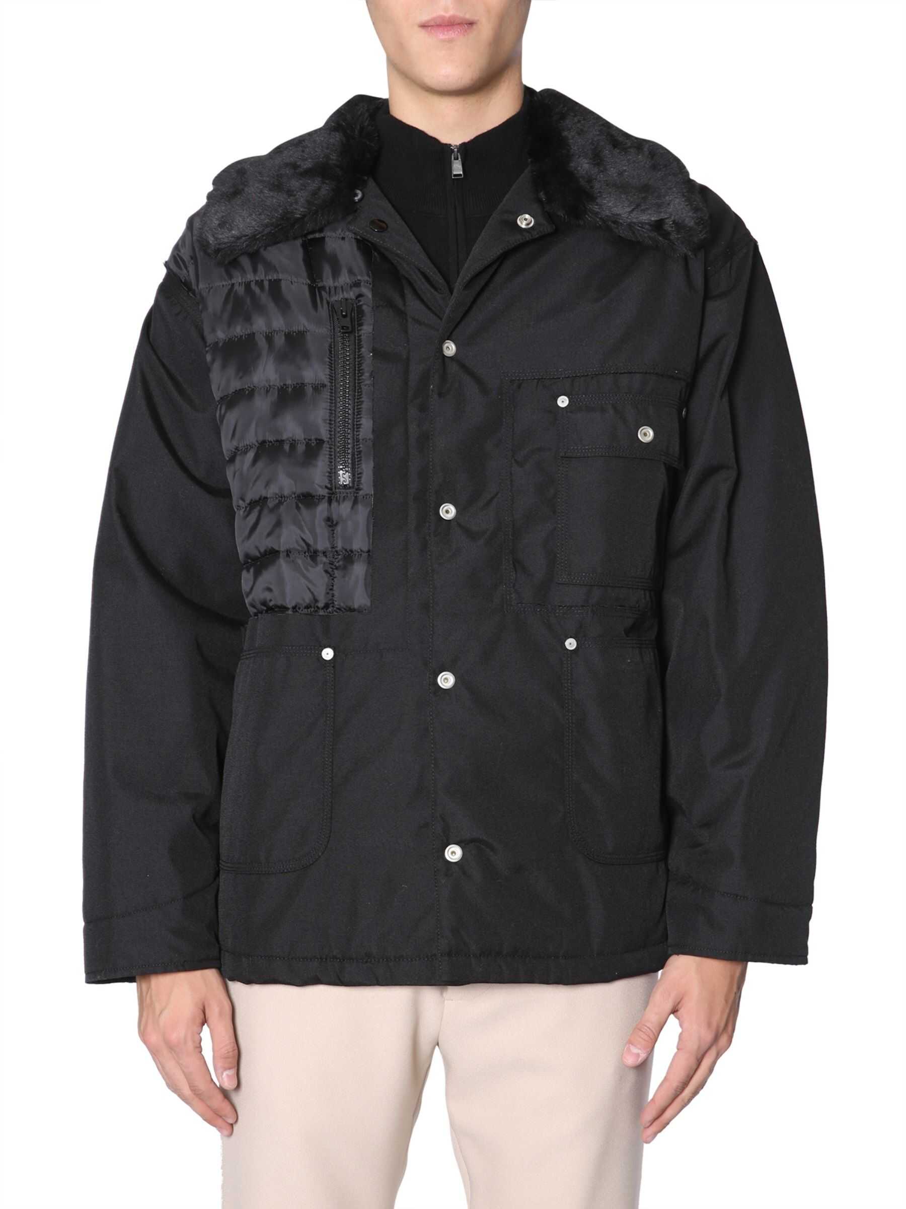 Jacket With Shearling Collar