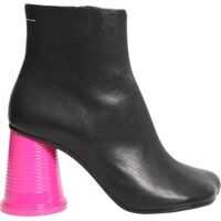 Cizme scurte Ankle Boots With Plastic Cup Shaped Heel Femei