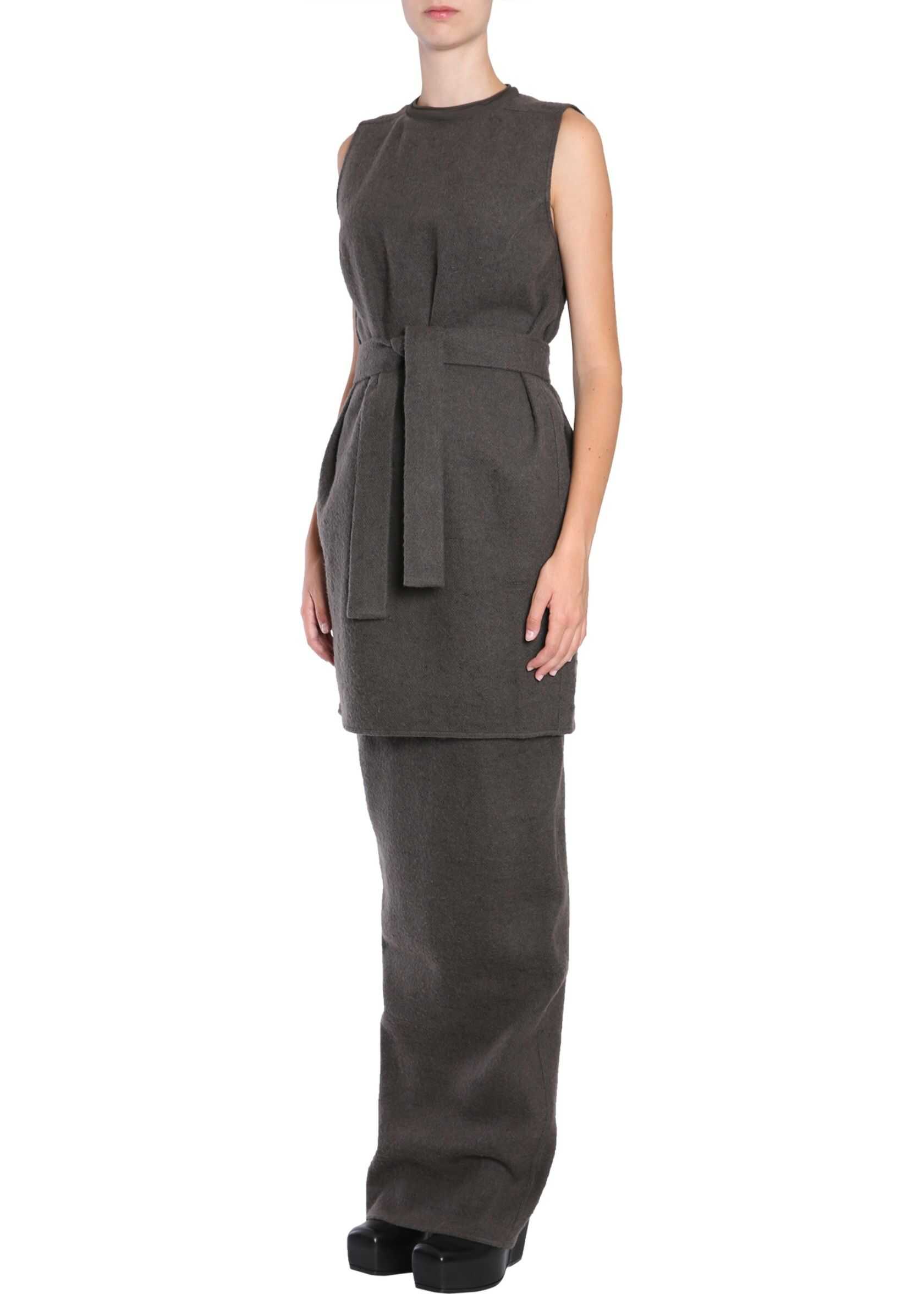 Rick Owens Sleeveless Tunic GREY