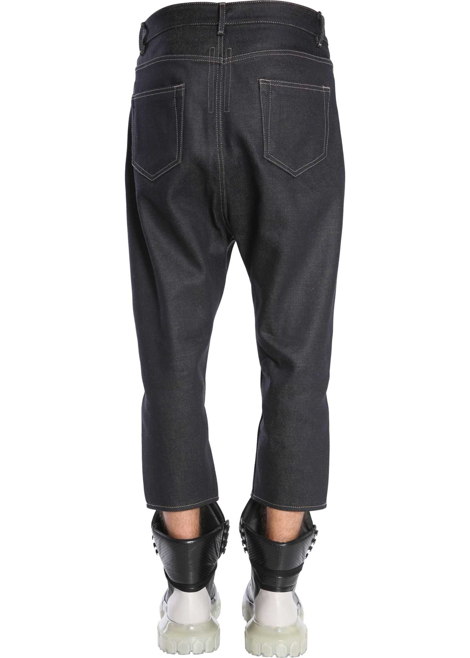 Blug Rick Owens Collapse Jeans BLUE