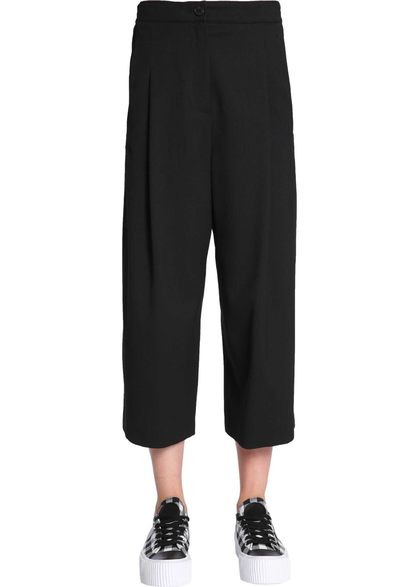 MCQ Alexander McQueen Cropped Trousers BLACK