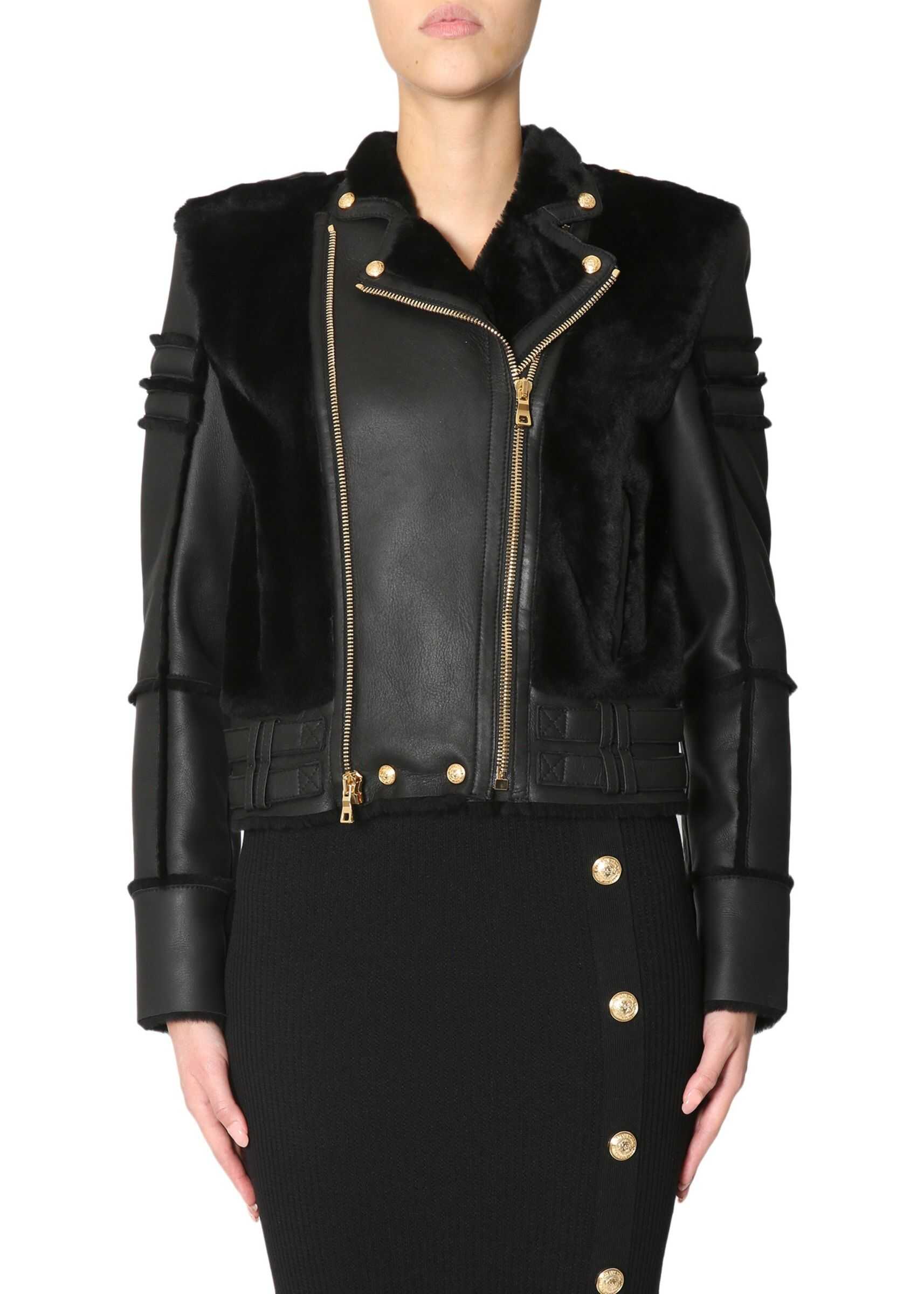 Balmain Biker Jacket BLACK