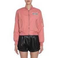 Jachete Moschino Cropped Bomber Jacket