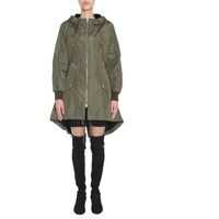 Geci de Iarna Moschino Parka With Lace-Up Detail