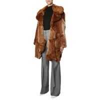 Blanuri Faux Fur Coat Femei