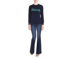 Pulovere casual "Alitalia" Intarsia Jumper Femei