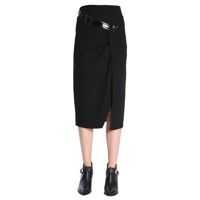 Fuste casual Givenchy Jupe Mi-Longue En Crêpe De Laine