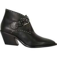 Cizme scurte Cowboy Studded Ankle Boots Femei