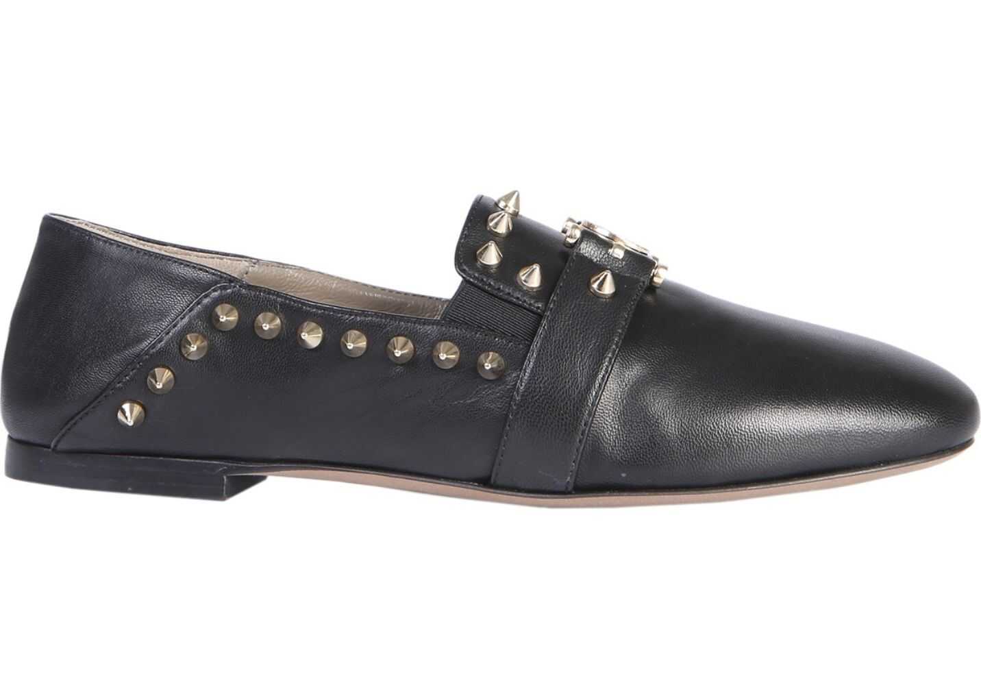Versace Collection Padded Loafer BLACK
