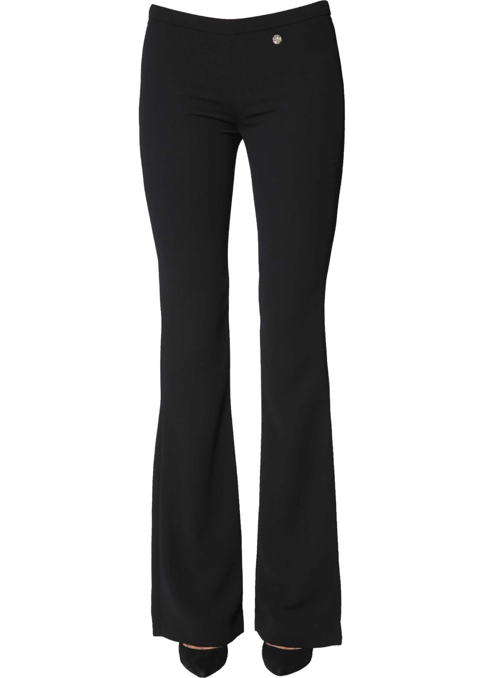 Versace Collection Flare Trousers BLACK