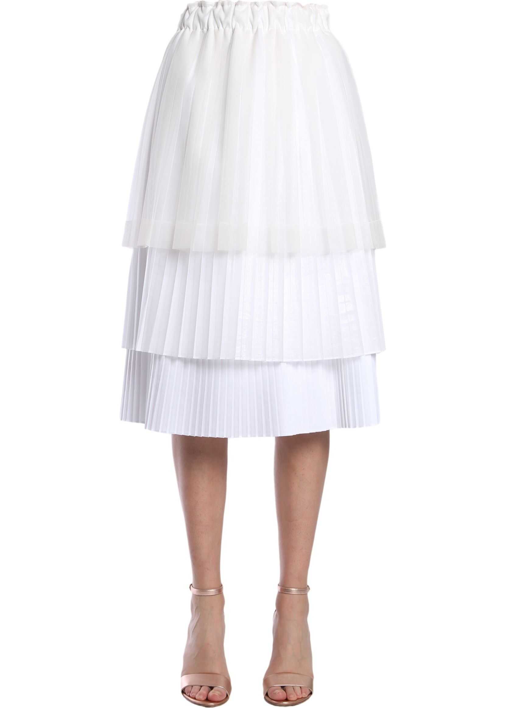 Brunello Cucinelli Midi Skirt IVORY