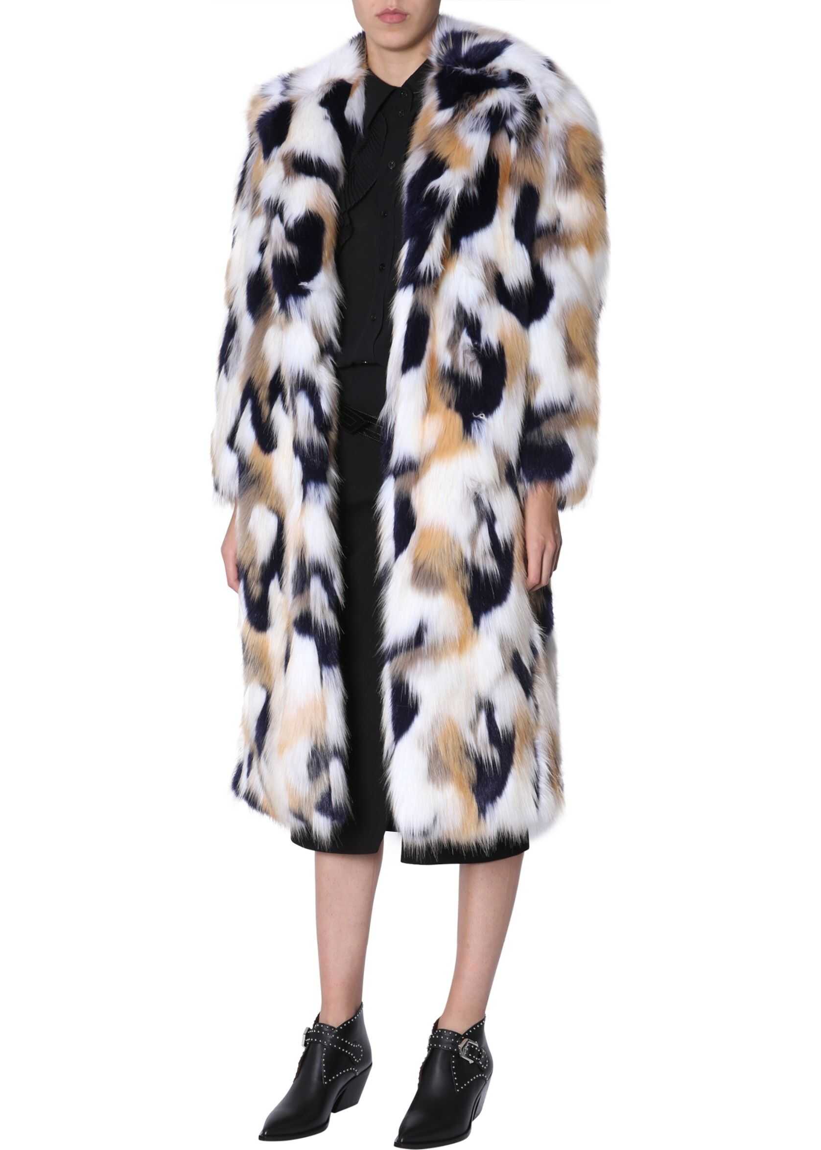 Givenchy Long Coat MULTICOLOUR