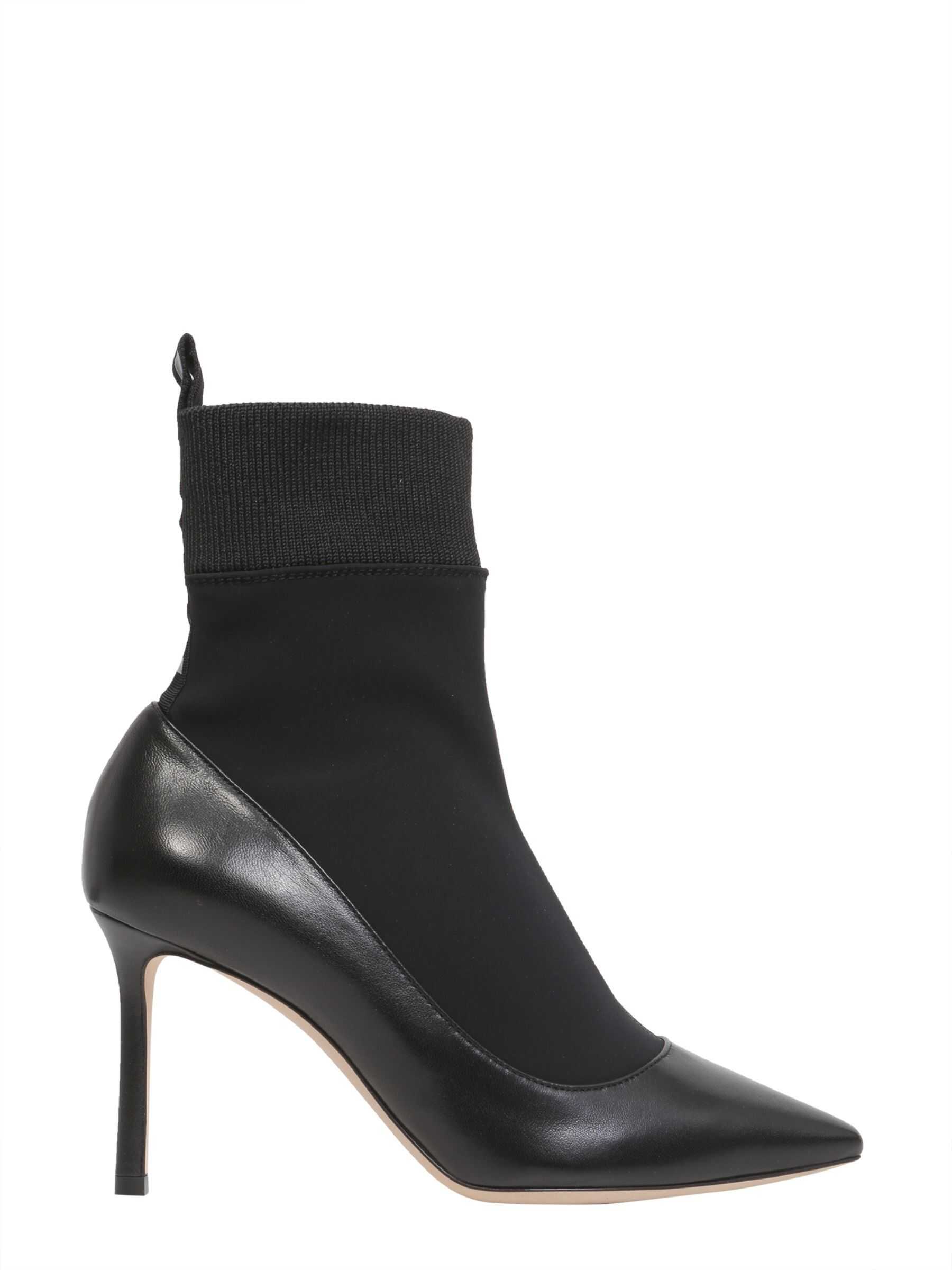 Jimmy Choo Brandon Ankle Boots BRANDON85_ASXBLACK/BLACK BLACK