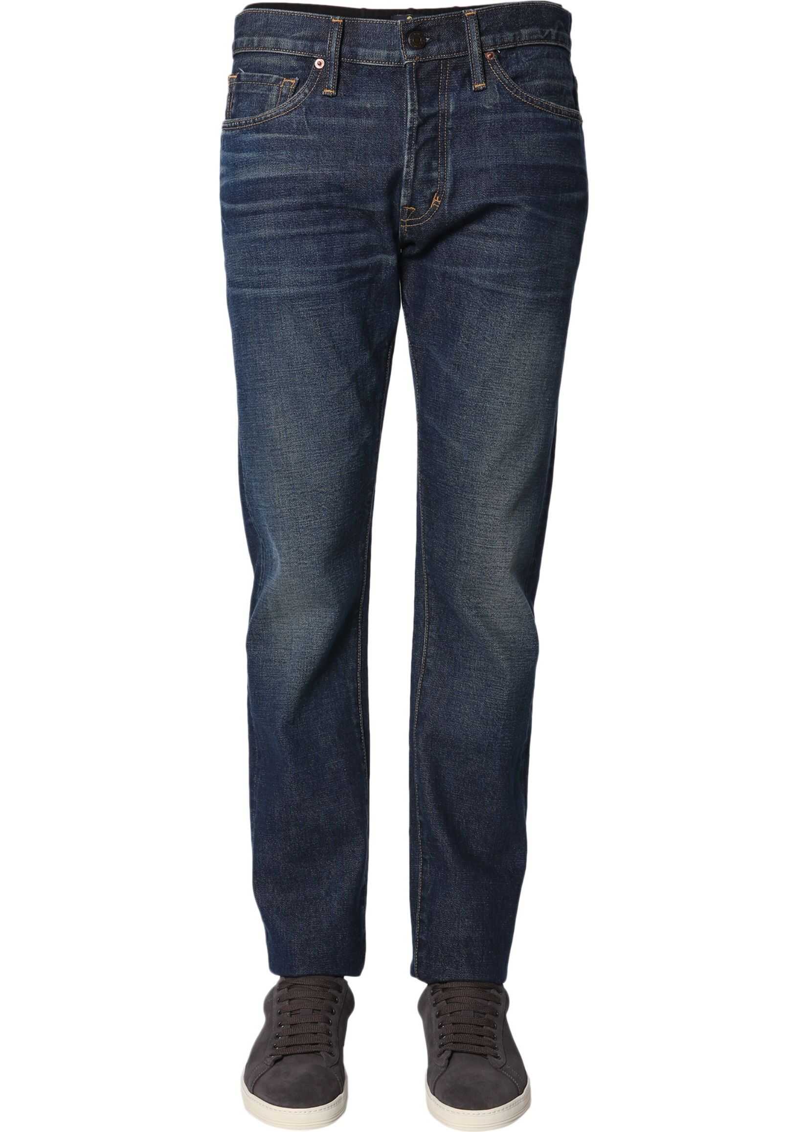 Blug Tom Ford Slim Fit Jeans BLUE