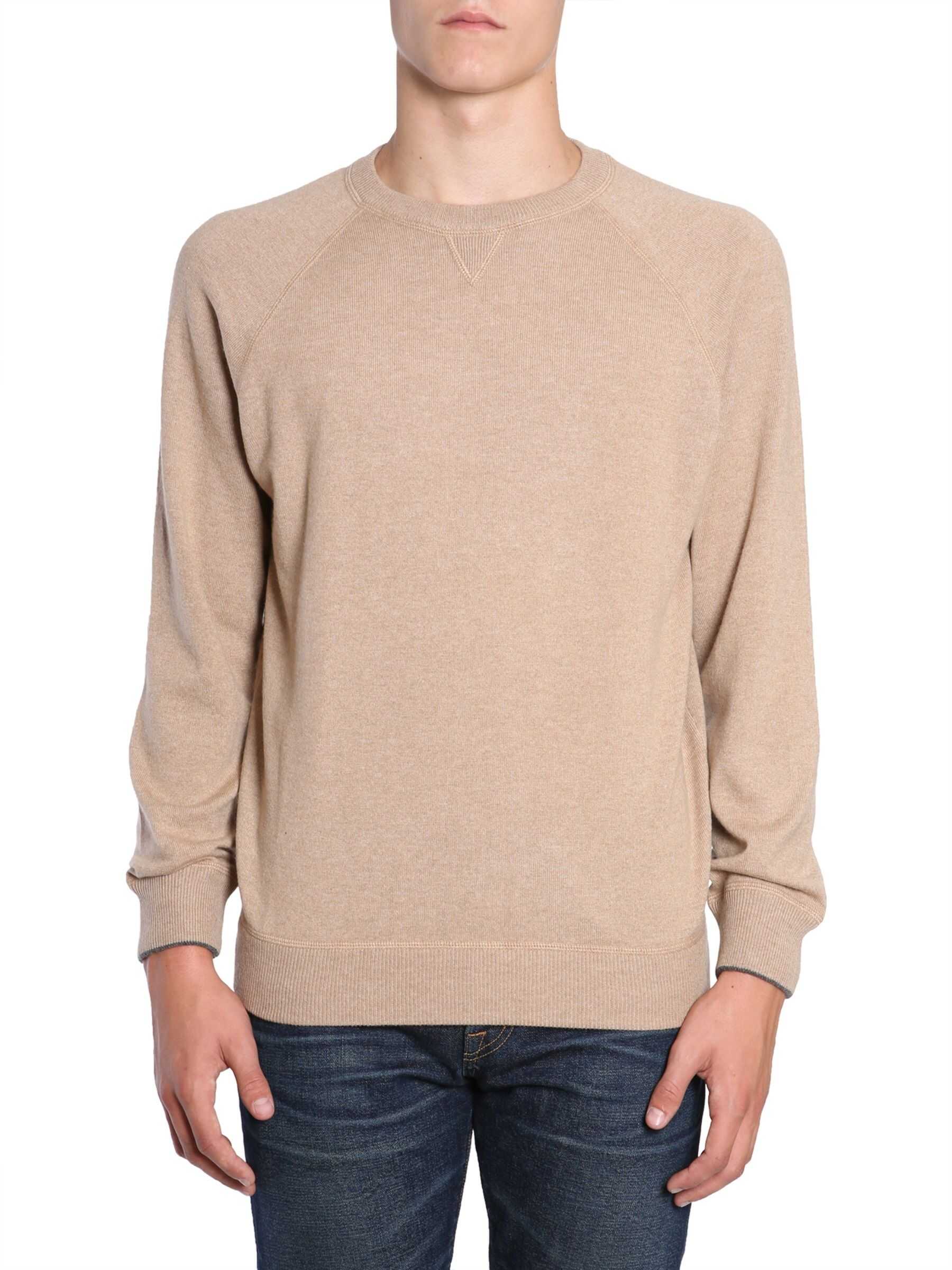 Brunello Cucinelli Cashmere Sweater BROWN