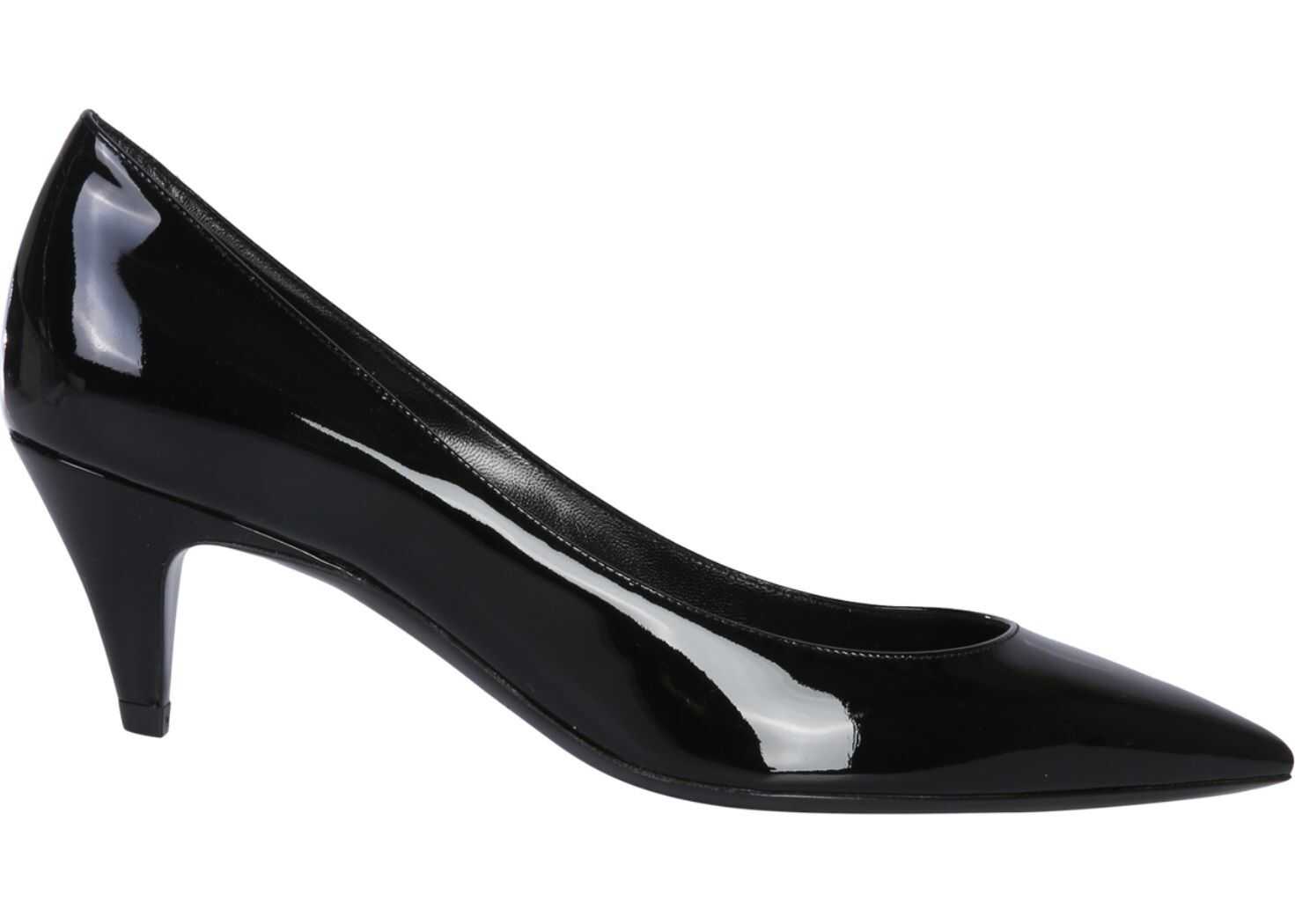 Pantof Saint Laurent Décolleté Charlotte 55 Pumps BLACK