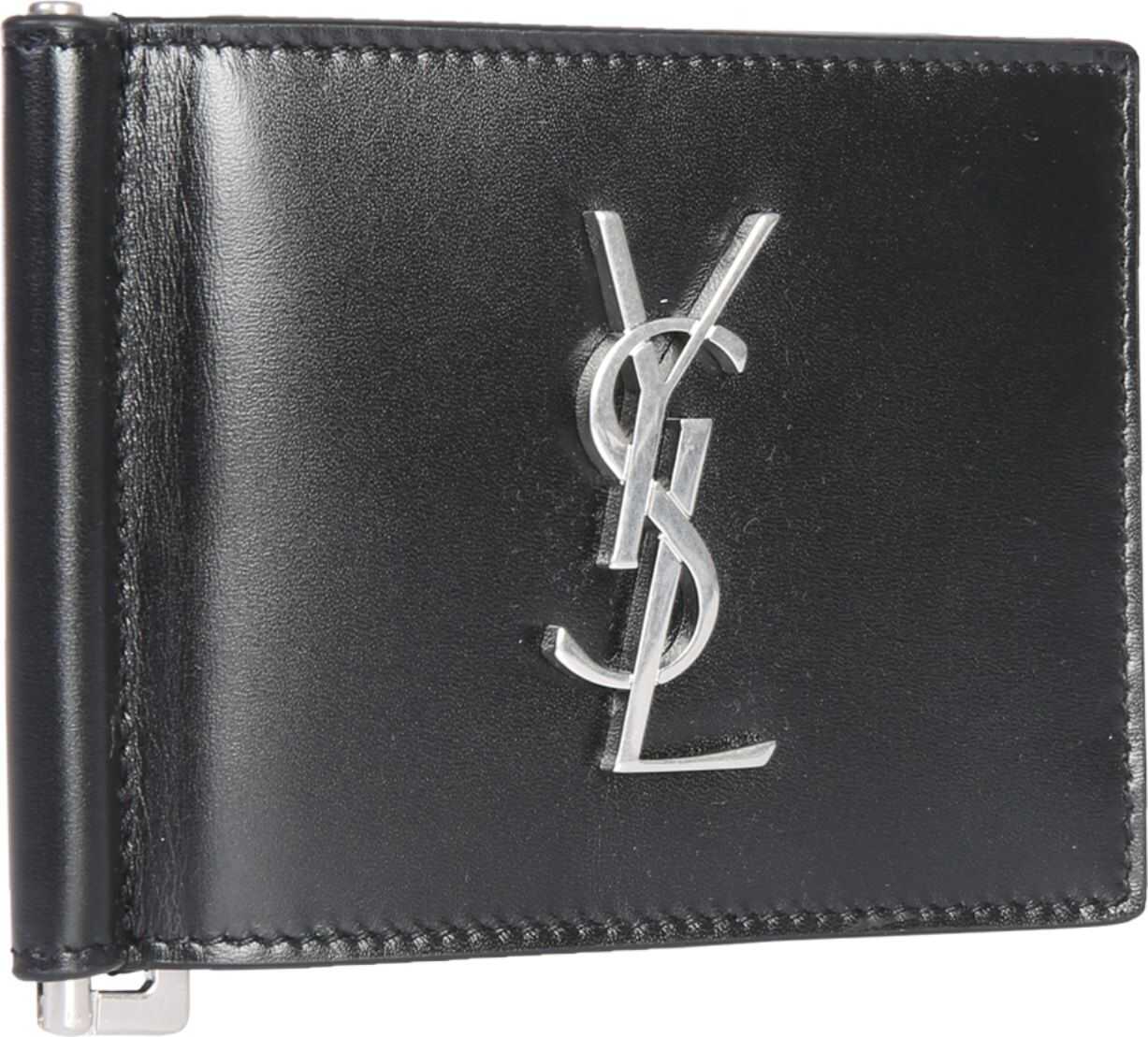 Saint Laurent Monogram Wallet BLACK