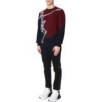 Pulovere casual Alexander McQueen Sweater With Dancing Skeleton Print