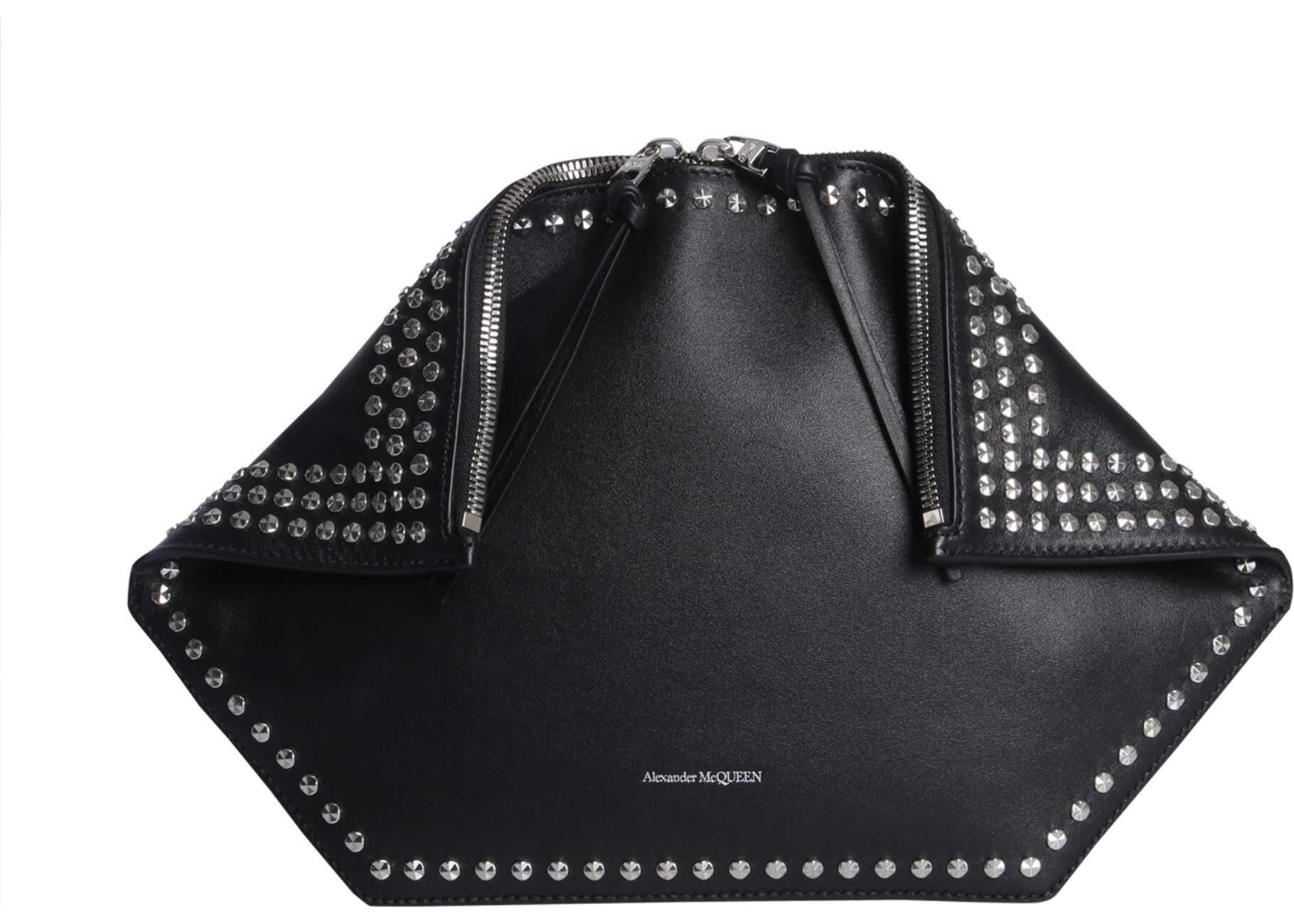 Alexander McQueen Butterfly Bag BLACK