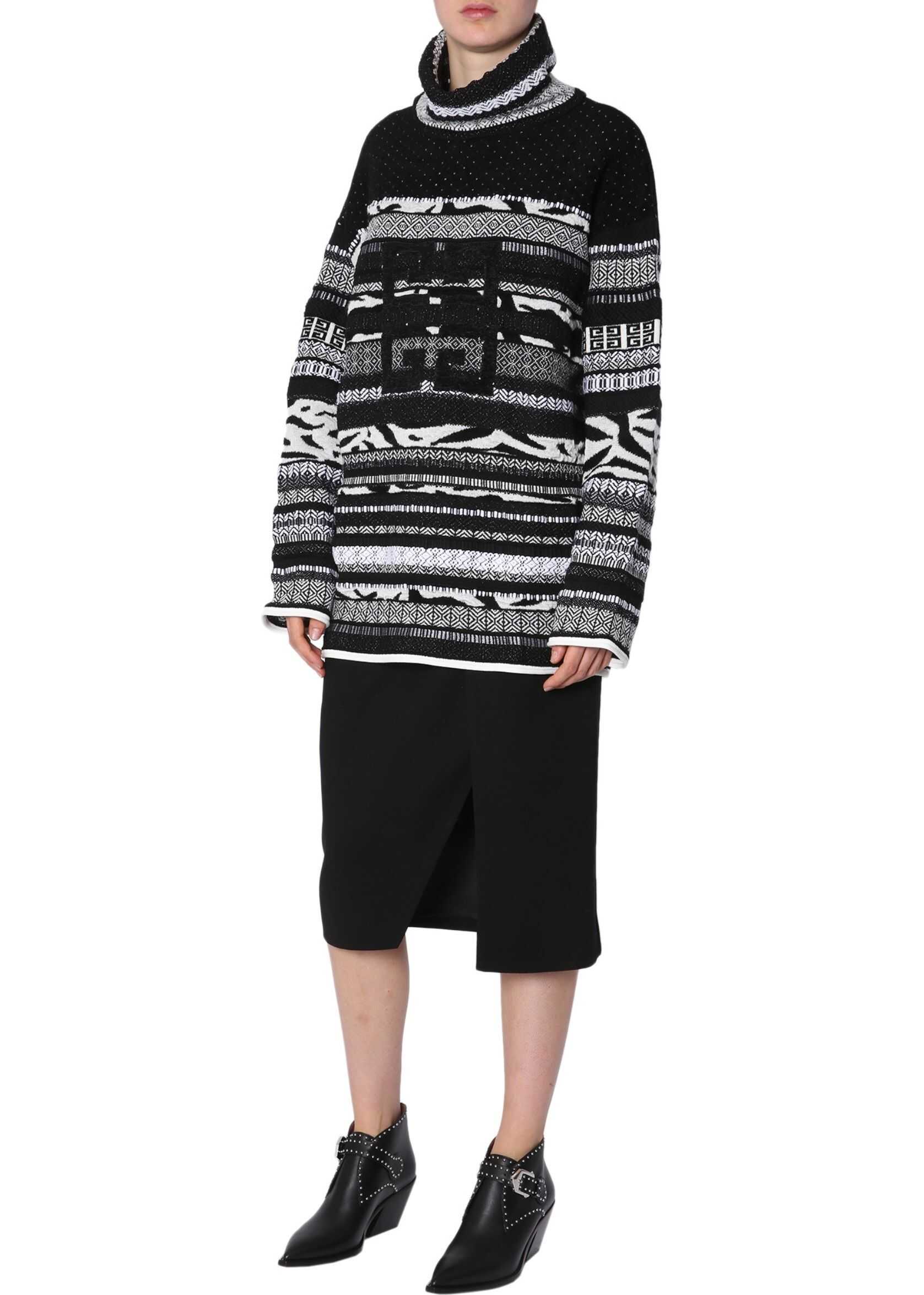 Givenchy Oversize Fit Sweater BLACK